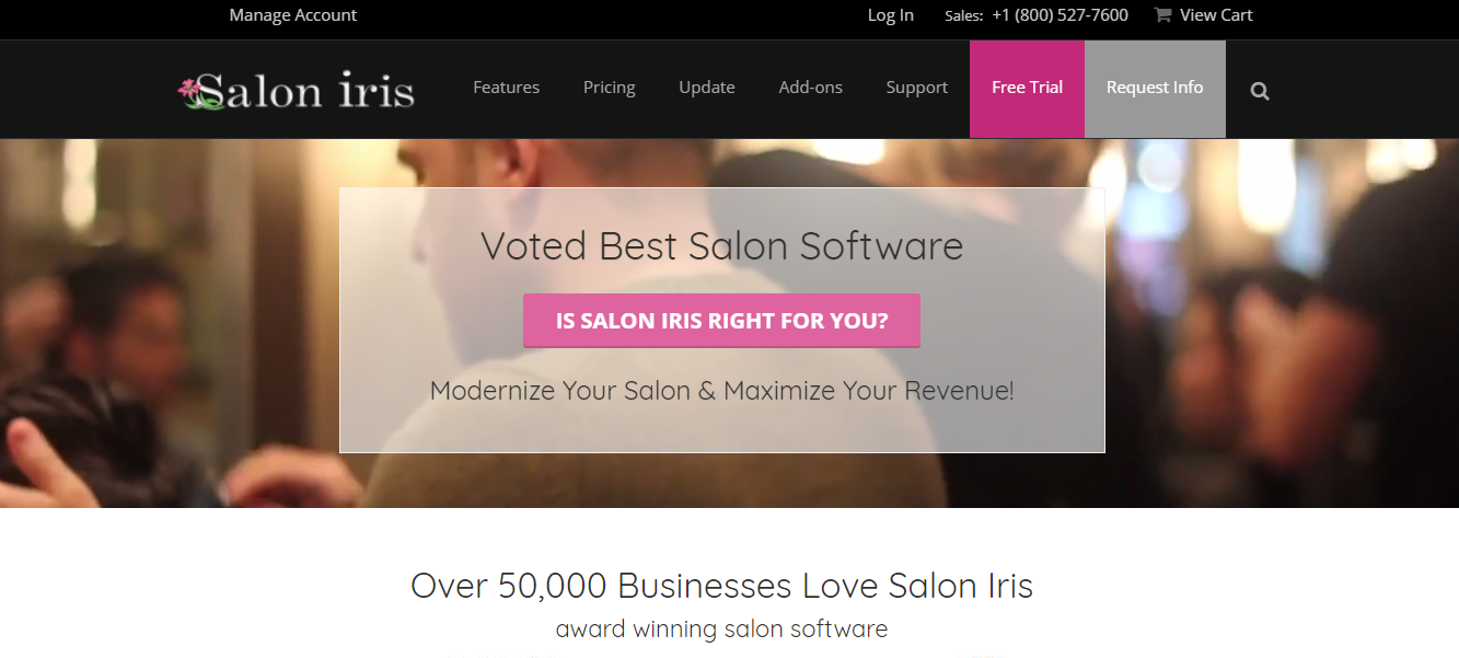 Salon Iris TrueKonnects POS Solution